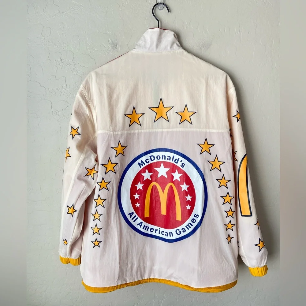 Adidas x Eric Emanuel McDonalds Basketball Warm-Up Jacket reversible NWT small - Picture 8 of 12